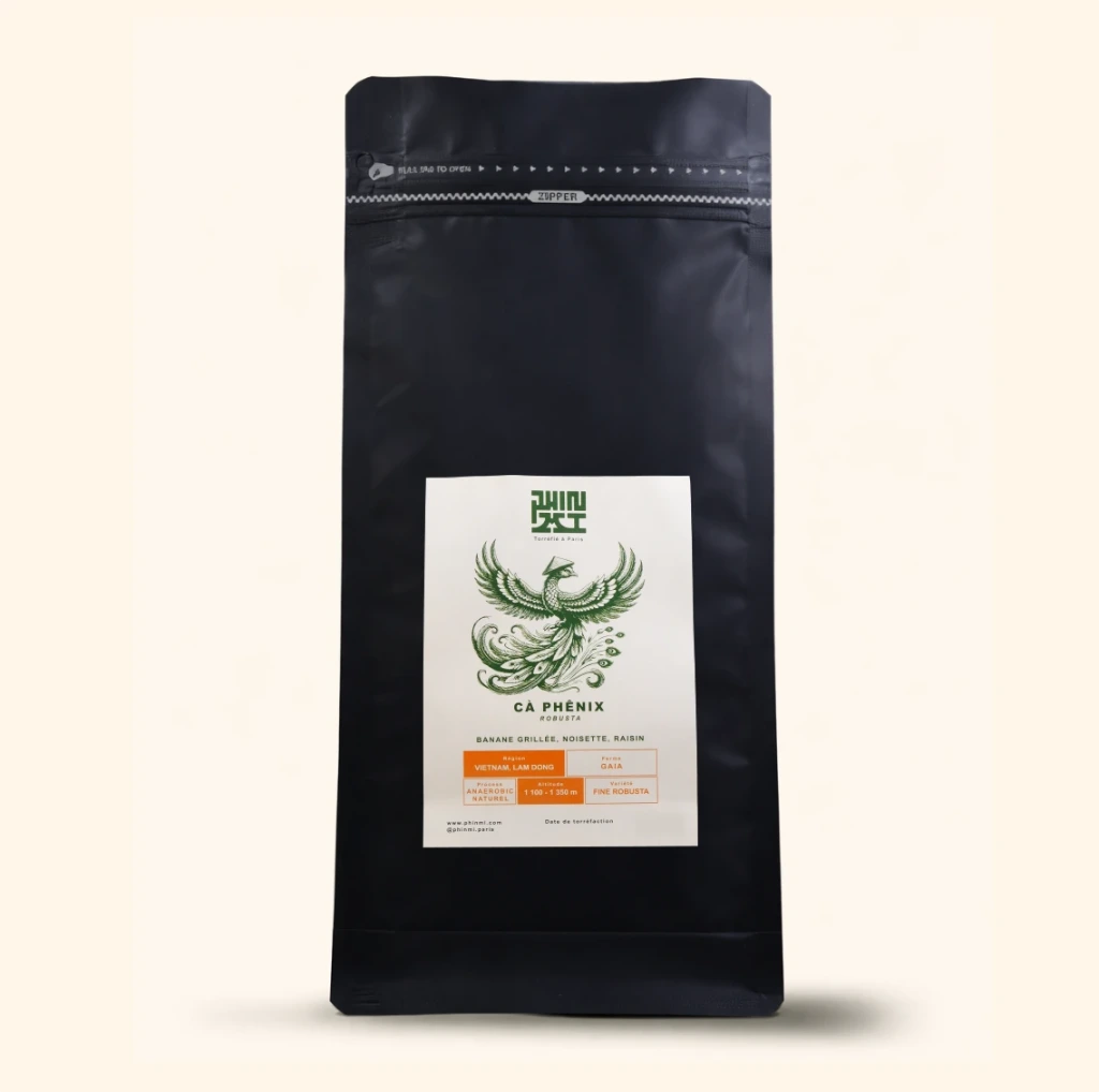 Café vietnamien de spécialité robusta - fine robusta - café Phênix